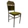 Chaise Jugendstil en laiton