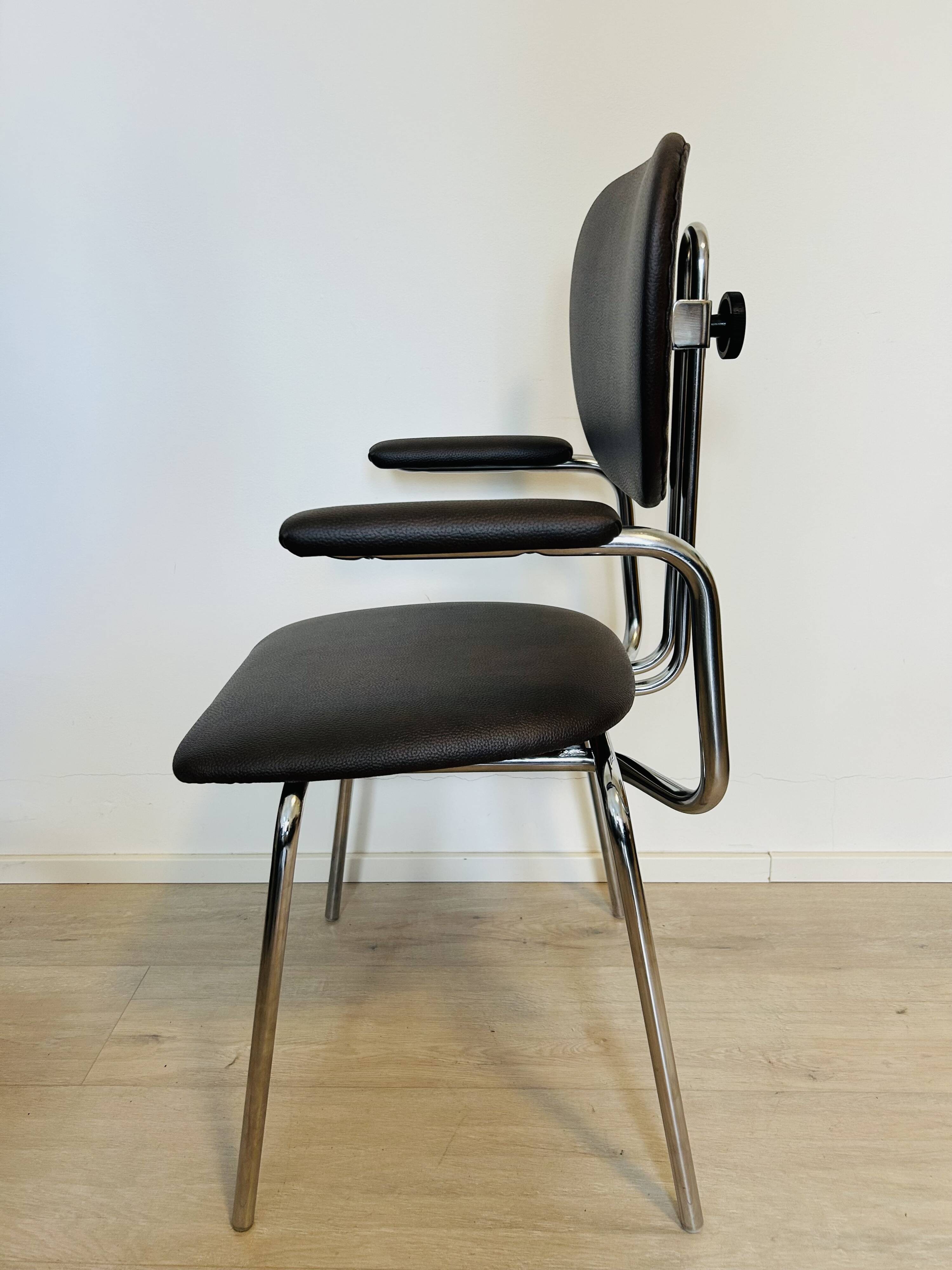 Vintage “Bishop” Desk Chair by Kovona, Czechoslovakia 1970’s