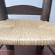 Chaise basse brutaliste attribuée à Charles Dudouyt, environ de 1940