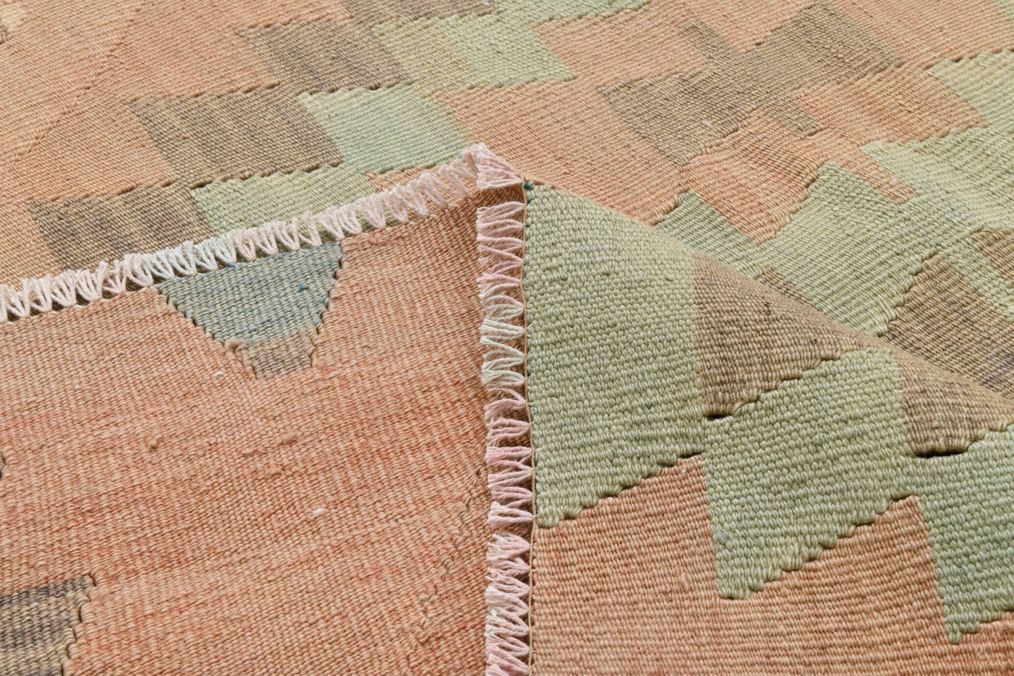 6x10 Kilim Turkish Nomadic Design Kilim Rug, 181x312 Cm