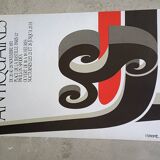 Original poster for the Antiques Fair