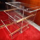David Lange's altuglass serving table