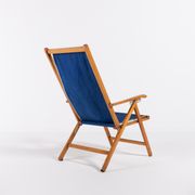 Italian foldable chaise longue by Fratelli Reguitti 1960