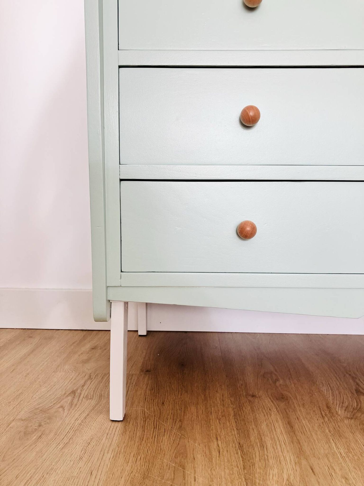 Commode vintage scandinave bois