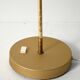 Scandinavian Brass Floor Lamp