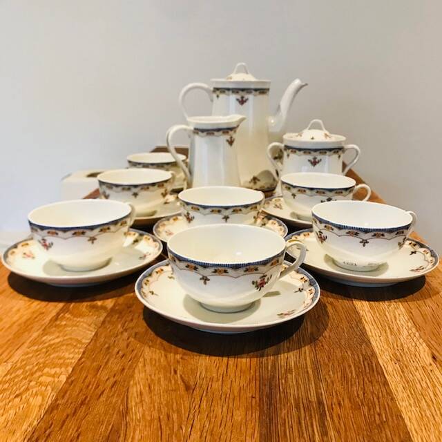 Coffee service - Limoges France Théodore Haviland