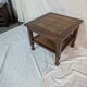 small coffee table wood and bamboo