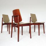 Ensemble de 5 chaises à manger Arne Hovmand Olsen
