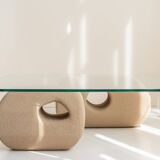 "Le Carré" coffee table from Dune ateliers