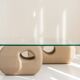 "Le Carré" coffee table from Dune ateliers