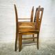 Paire de chaises vintage années 50