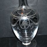 Carafe Saint-Louis en cristal taillé modèle "Sapho", 1930