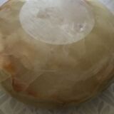 Cendrier rond en onyx
