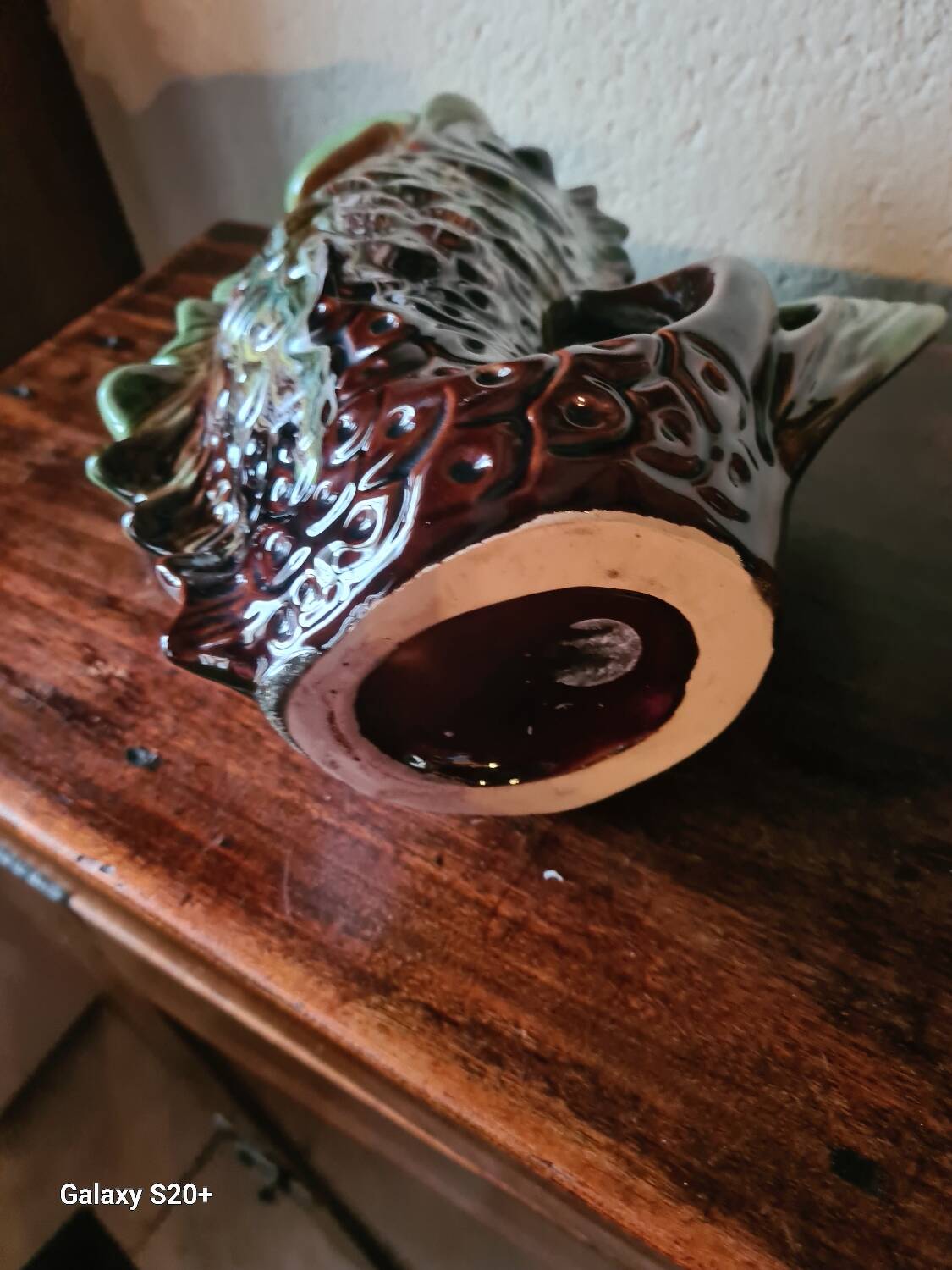 "French Majolica" Pitcher