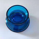 Midmodern vase petrol, vintage vase, 60's interior