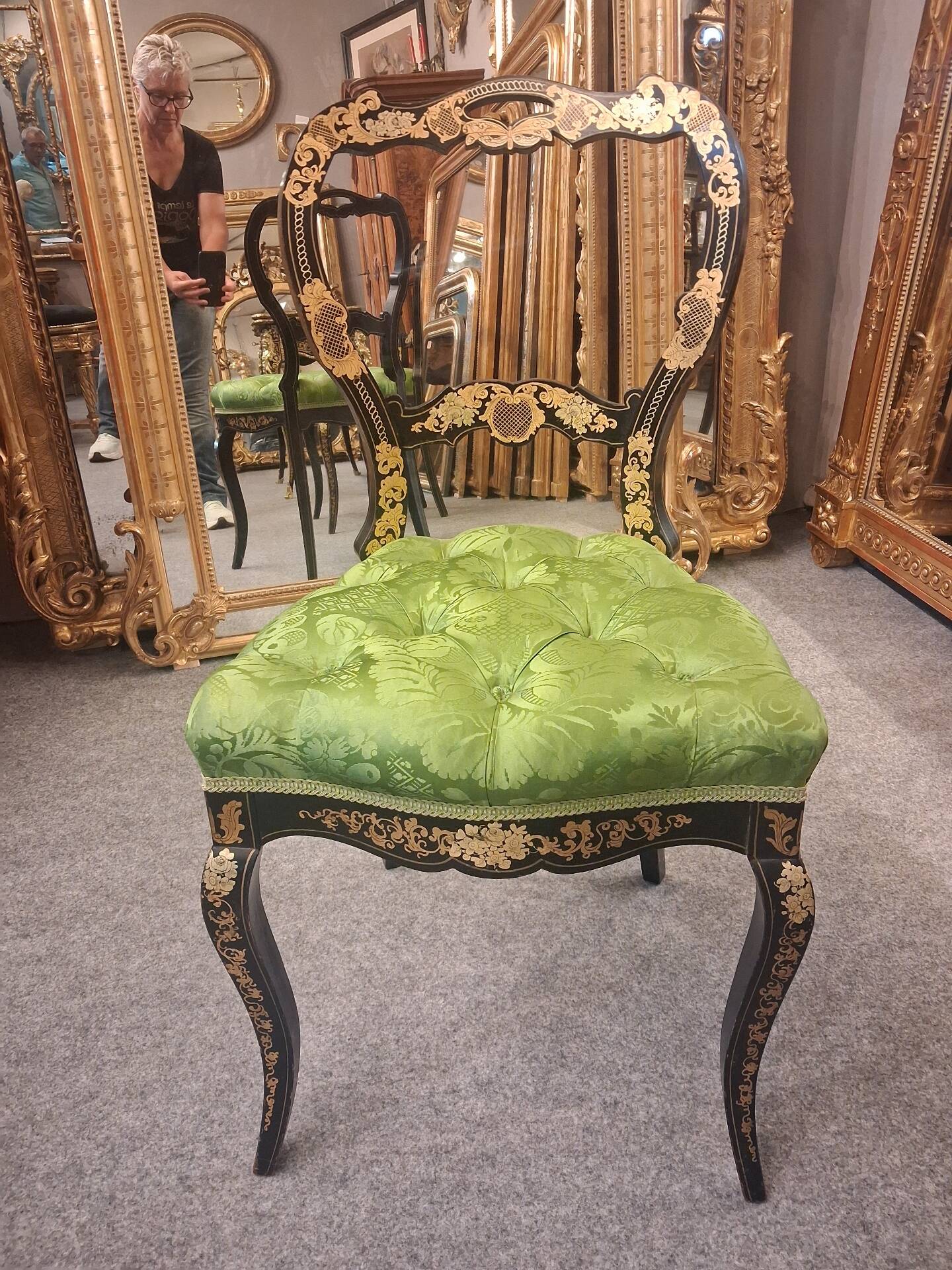 Pair of chairs from the Napoléon III period