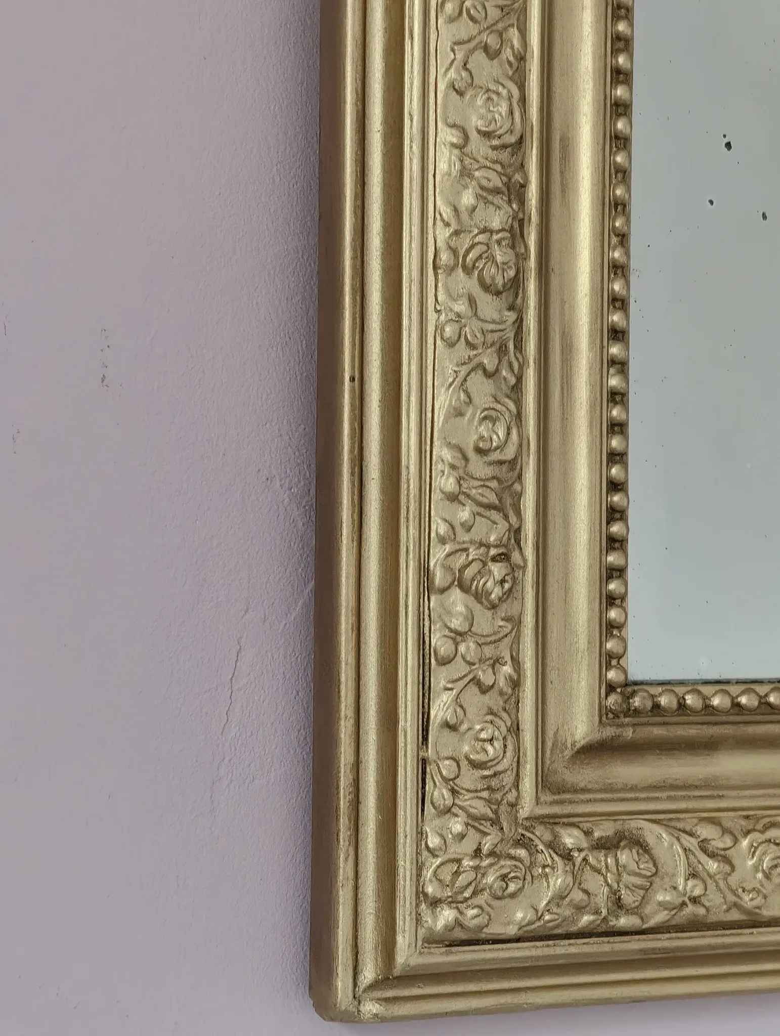 Louis Philippe mirror with ornate frame