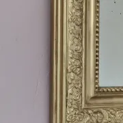 Louis Philippe mirror with ornate frame
