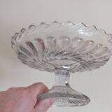 Old cast crystal display cup 19th