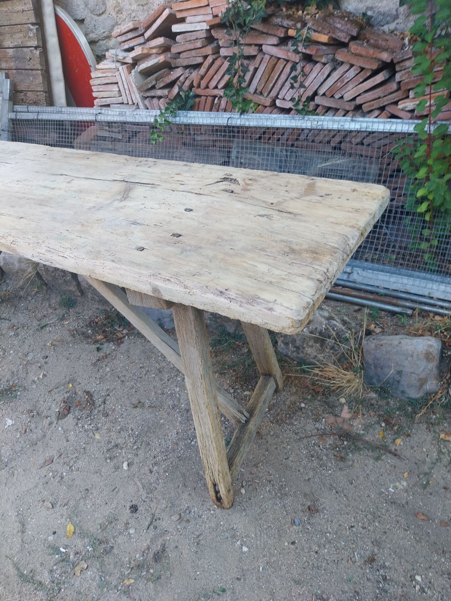 Table à laver ancienne 