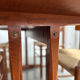 4 'J39' chairs and 'C18' shaker table, Børge Mogensen, FDB Møbler, Denmark