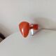 Vintage 1970s wall coat hook.