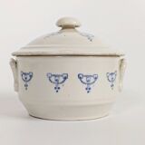 Set of 2 vintage ceramic terrines from Saint-Uze, Art Deco.