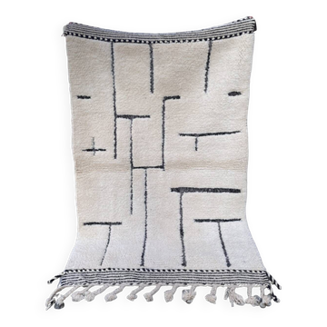 Tapis berbère Beni Ourain 168/113 cm