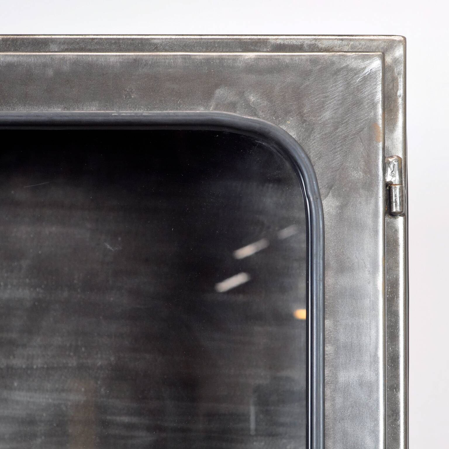 Polished Medical Cabinet, 1970's