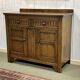 Buffet anglais en chêne des années 1950