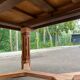 Renovated 1930s Spanish extendable dining table in oak.