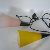 Double pendant lamp by Solken, 1970's.