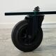 Tavolo coffee table con ruote by Gae Aulenti for Fontana Arte 1980