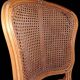 Vintage French wooden chairs