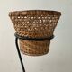 Vintage metal tripod plant holder and formica 60s