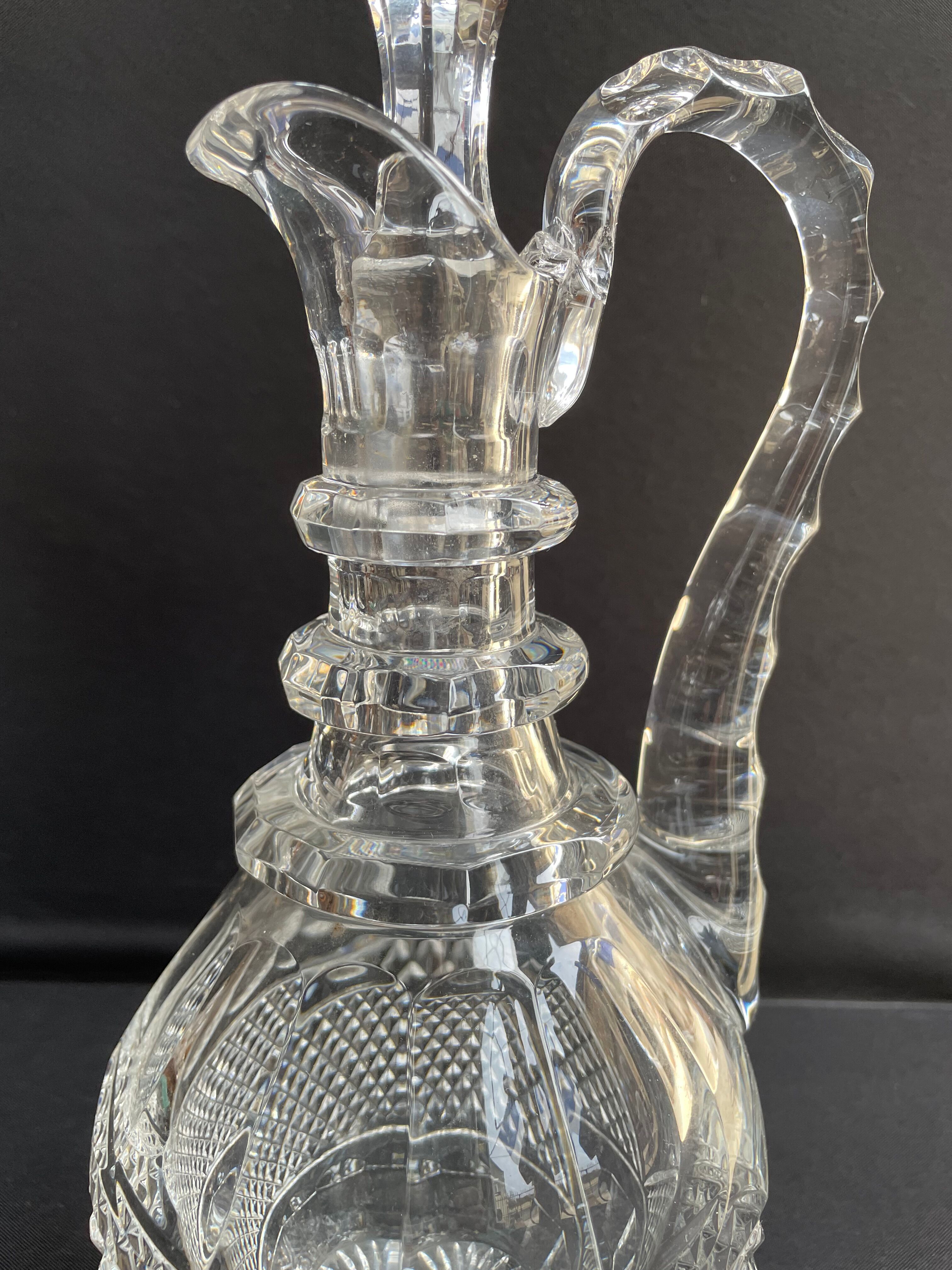 Saint Louis Trianon ewer stamped
