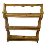 Pine spice rack