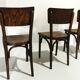 Pub Chairs from Thonet H-48, 1930s, Set of 4