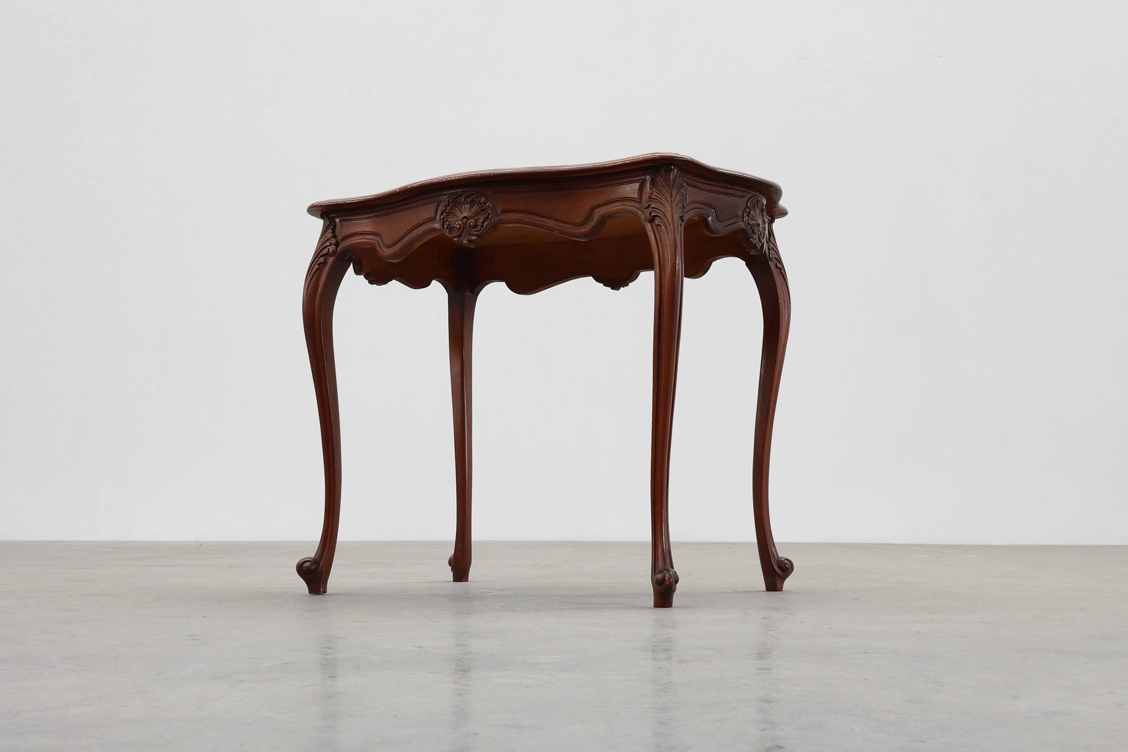 Antique carved LOUIS XV style Side Table, France ca. 1900