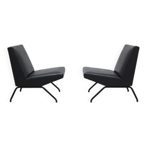 Paire de fauteuils 'Visiteur' - pierre