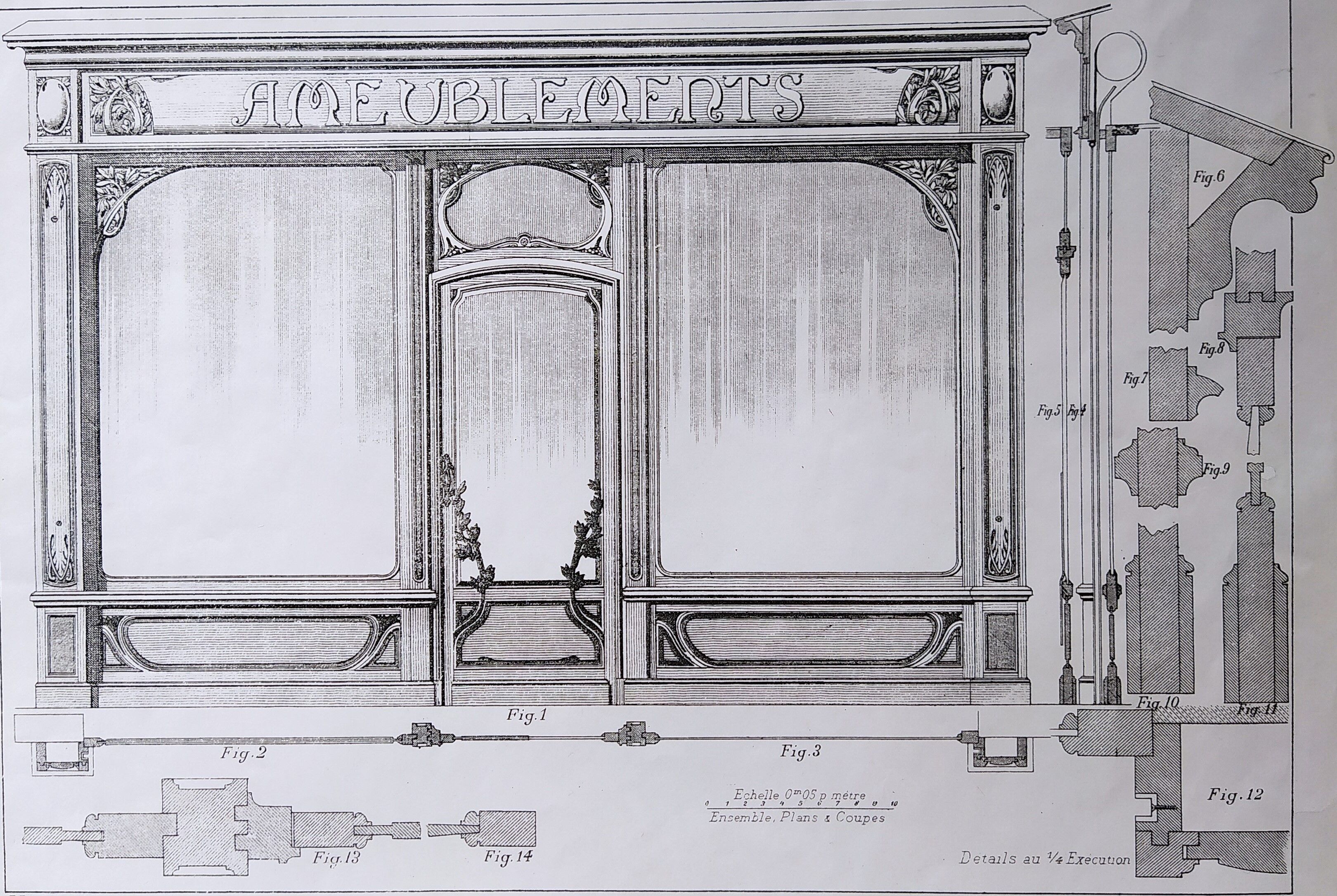 Carpentry board " Storefront "