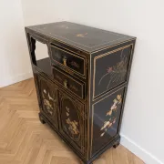 Black and gold Chinese storage furniture