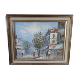 Tableau signé Burnett