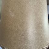 Lampe céramique marron