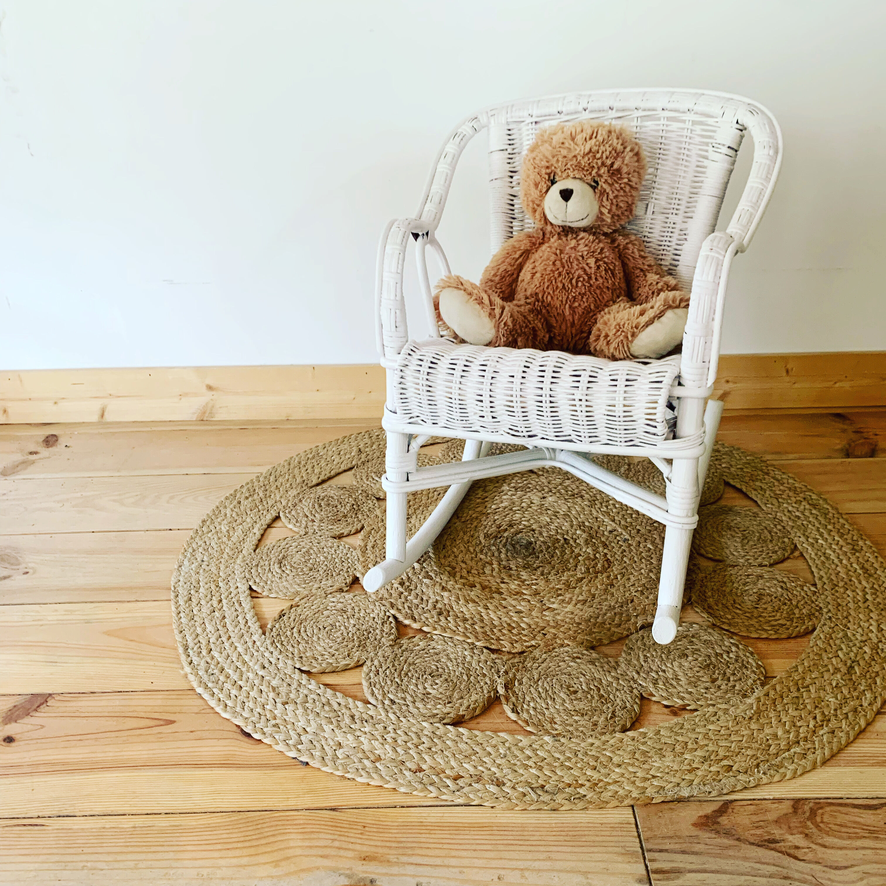 Wicker rocking chair