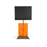Fractal resin lamp by Henri Fernandez
