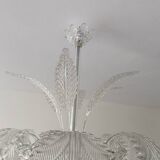 Murano glass pendant chandelier