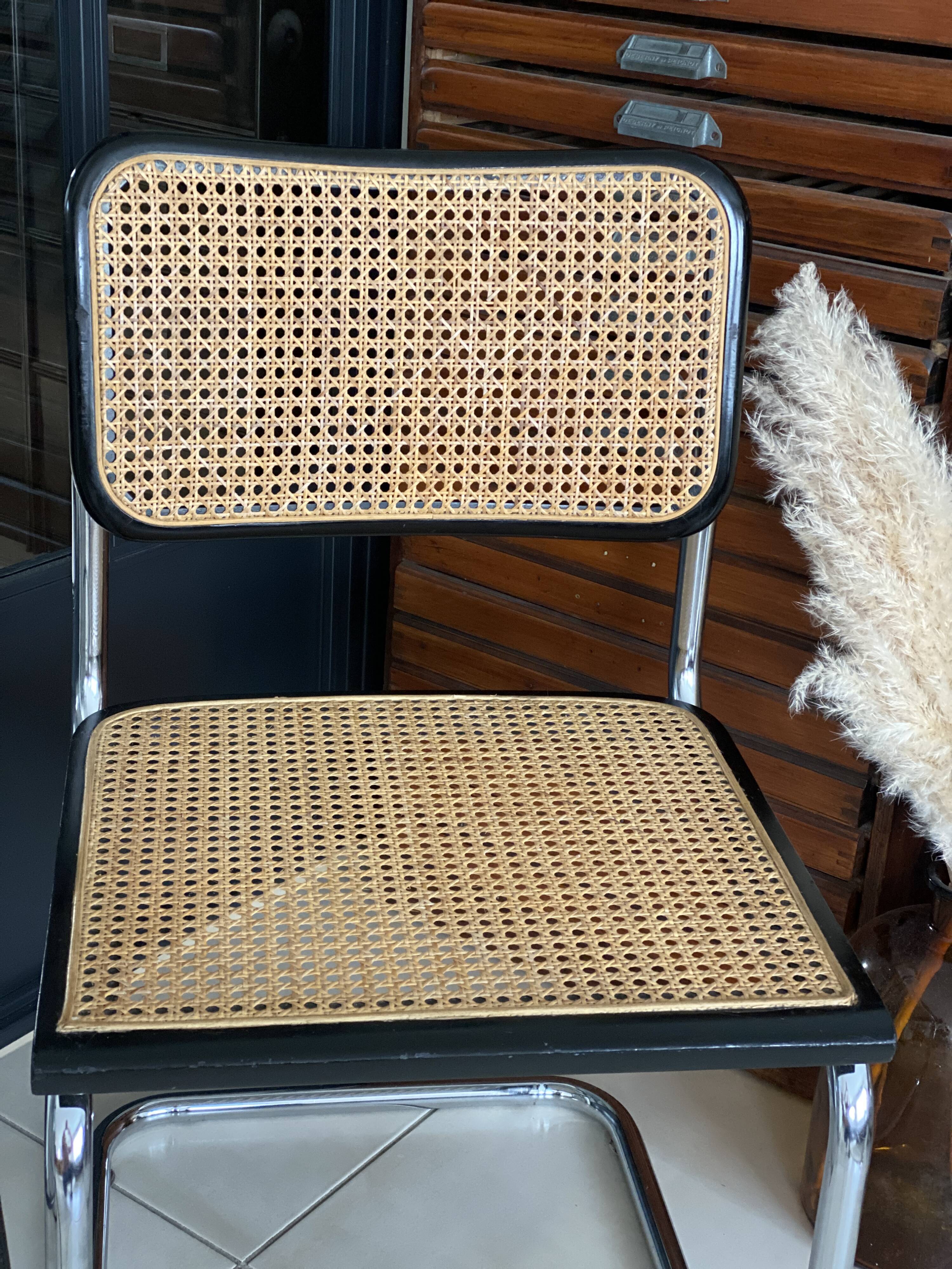 Chaise Marcel Breuer modèle Cesca B32