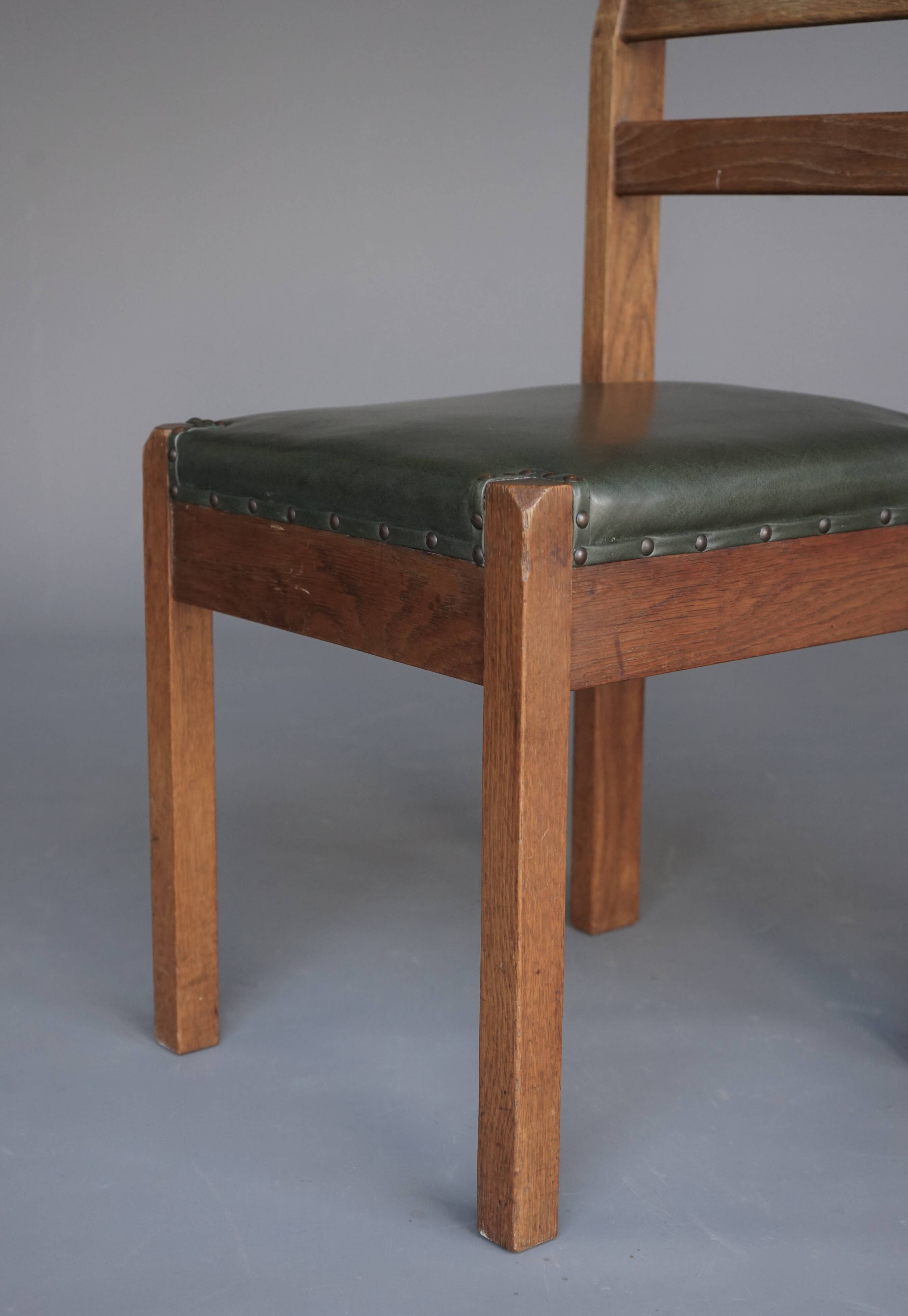 Modernist Side Chairs by Piet Klaarhamer, 1917, Set of 2