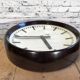 Large Industrial Bakelite Factory Wall Clock From Pragotron, 1960s